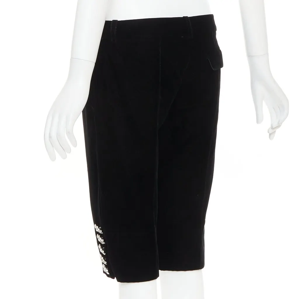 Alexandre Vauthier Black Shorts Black Very good - Box View