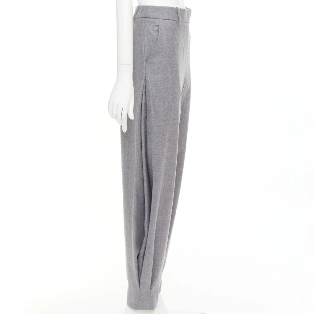 Alexandre Vauthier Grey Wool Trouser Grey Wool Very good - Model View