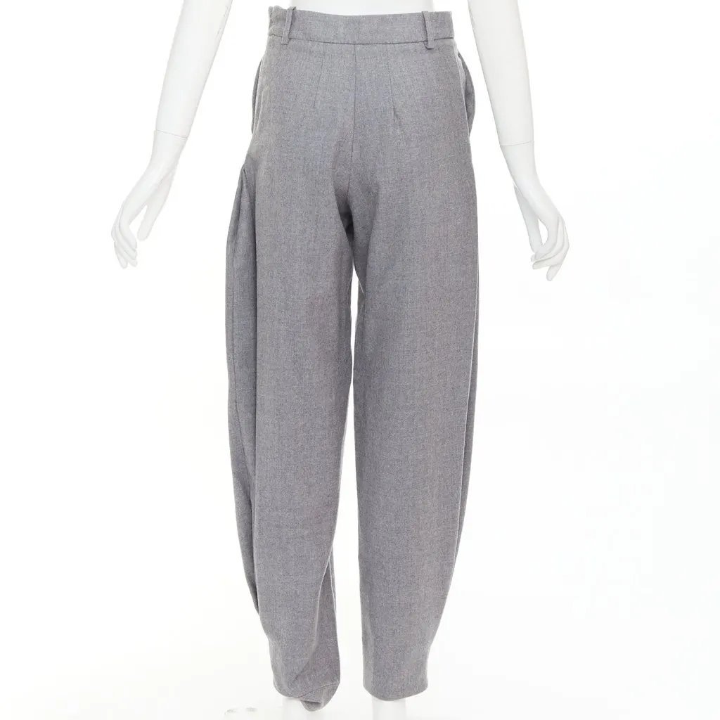 Alexandre Vauthier Grey Wool Trouser Grey Wool Very good - Box View