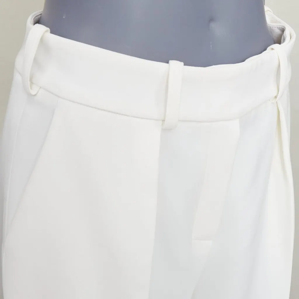 Alexandre Vauthier White Trouser White Fair - Back View