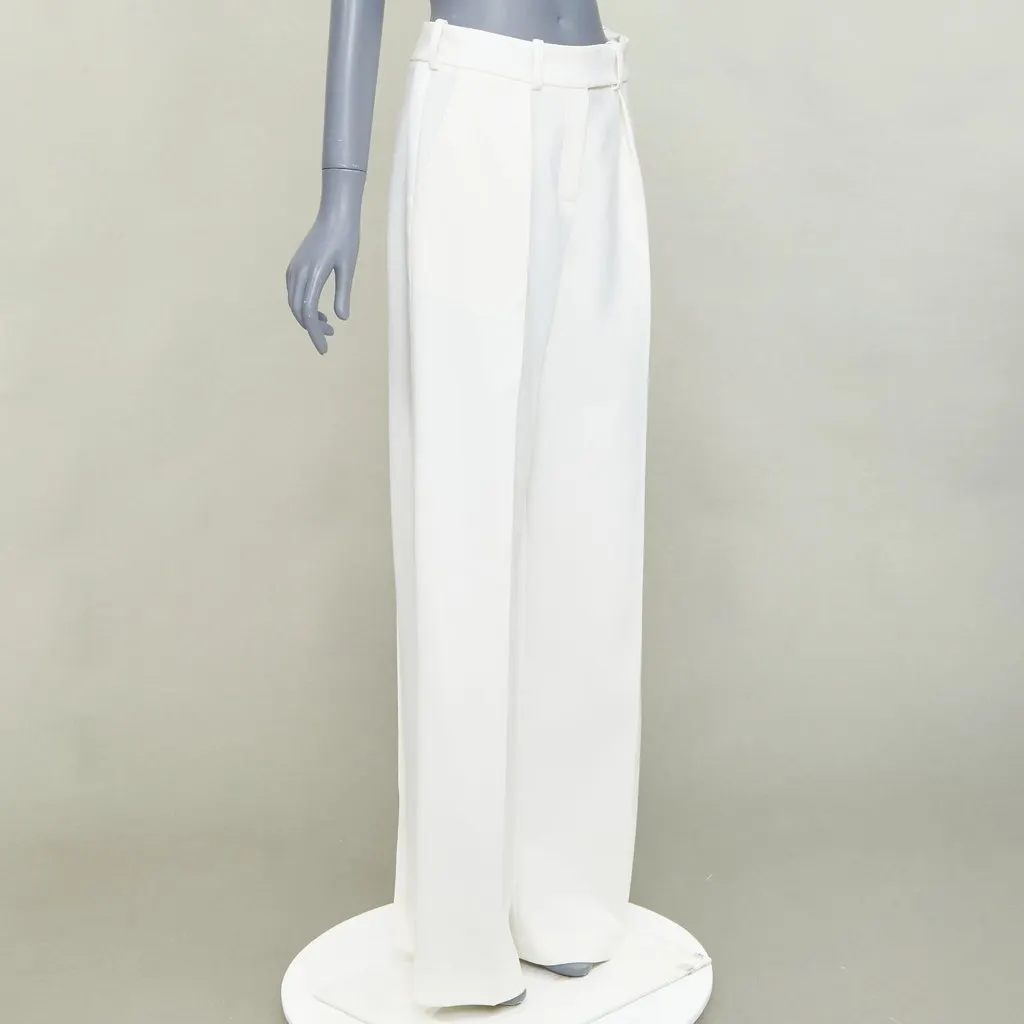 Alexandre Vauthier White Trouser White Fair - Inside View