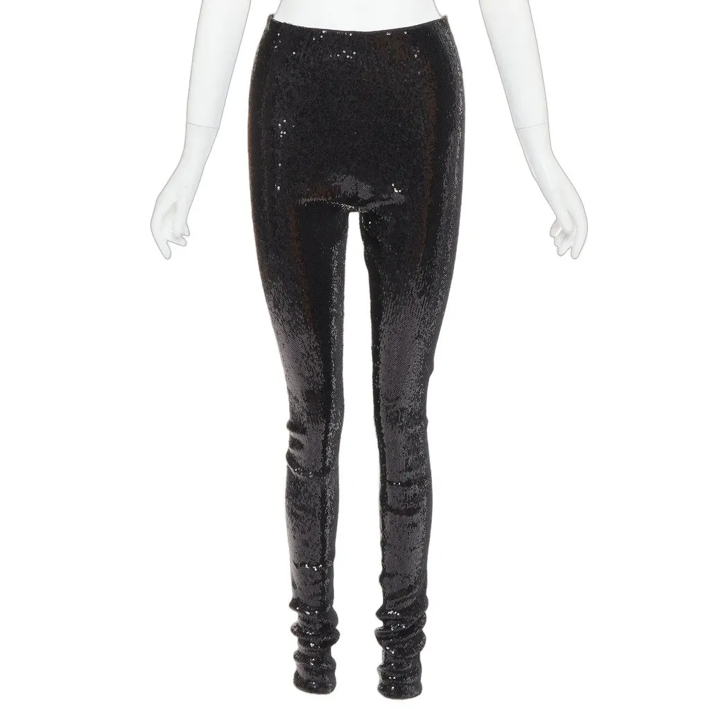 Alexandre Vauthier Black Trouser Black Very good - Front View