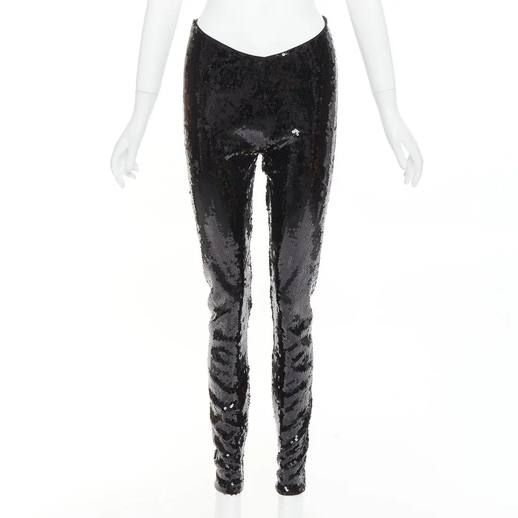 Alexandre Vauthier Black Trouser Black Very good - Front View