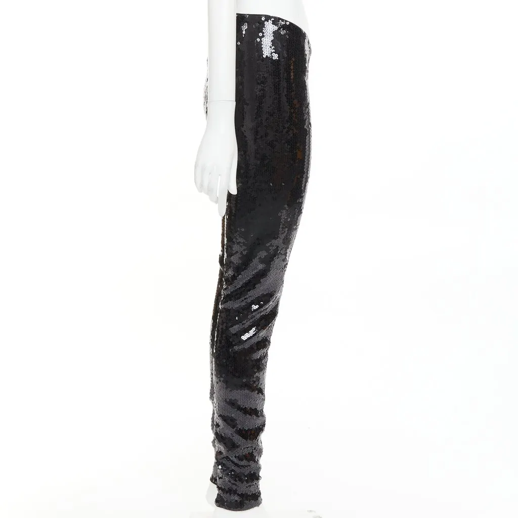 Alexandre Vauthier Black Trouser Black Very good - Model View