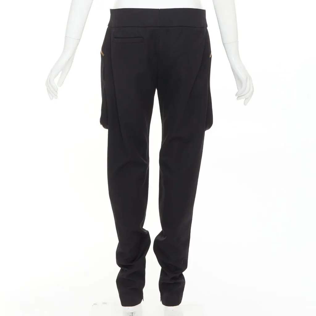 Alexandre Vauthier Black Cotton Trouser Black Cotton Very good - Box View