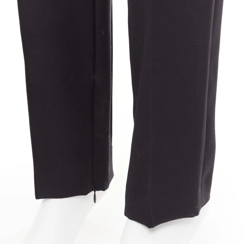 Alexandre Vauthier Black Wool Trouser Black Wool Never worn, with tag - Back View