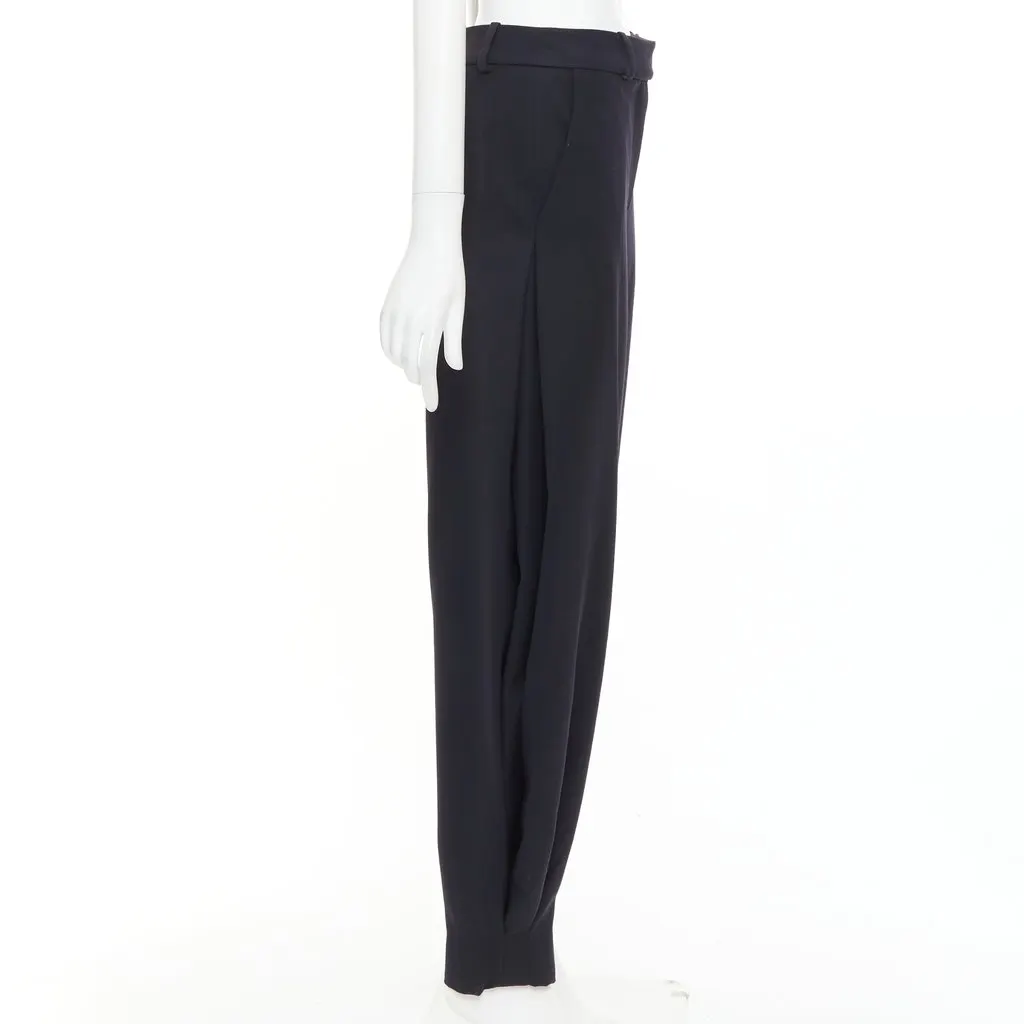 Alexandre Vauthier Black Wool Trouser Black Wool Very good - Model View