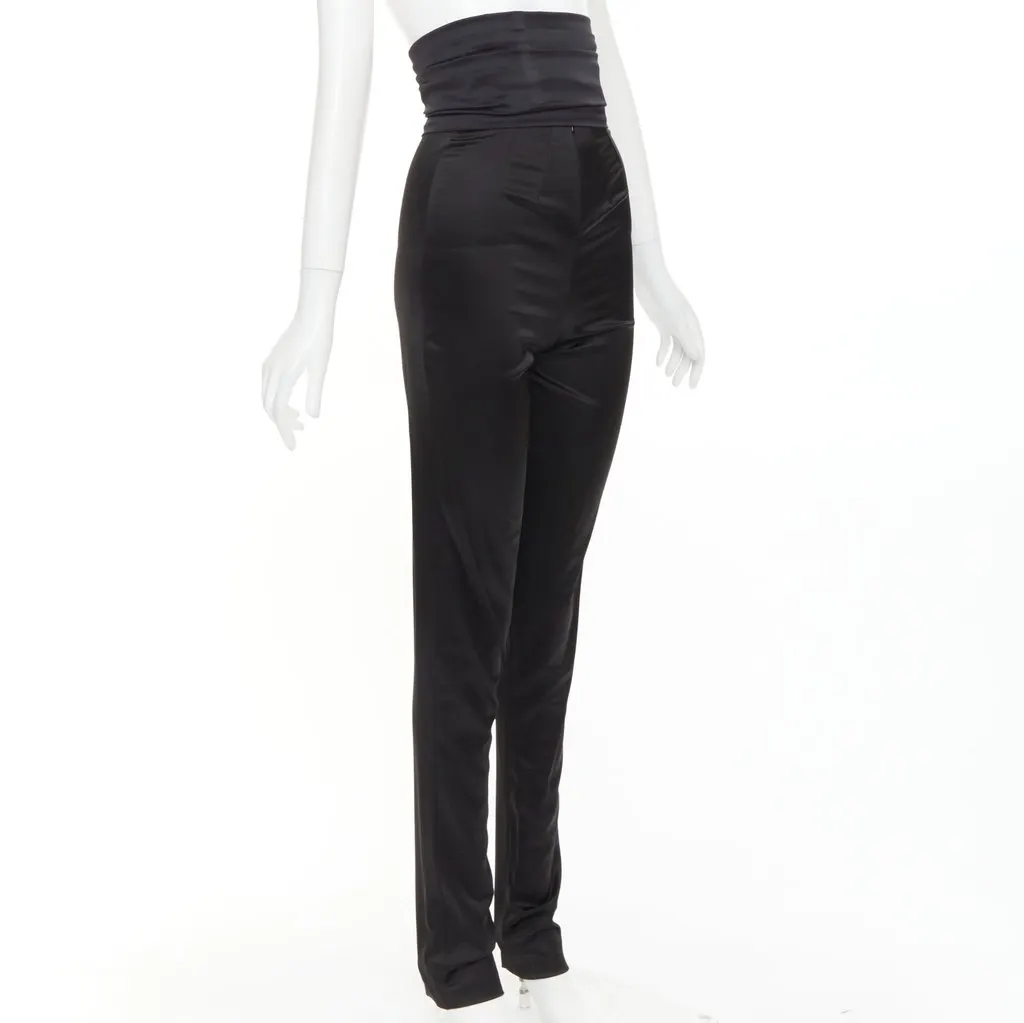 Alexandre Vauthier Black Trouser Black Good - Inside View