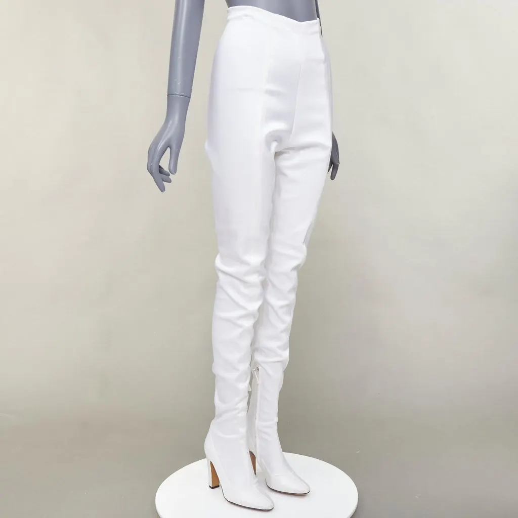 Alexandre Vauthier White Boots White Fair - Inside View