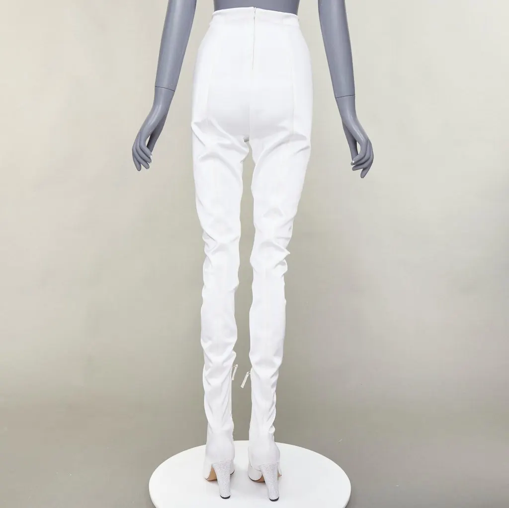 Alexandre Vauthier White Boots White Fair - Box View