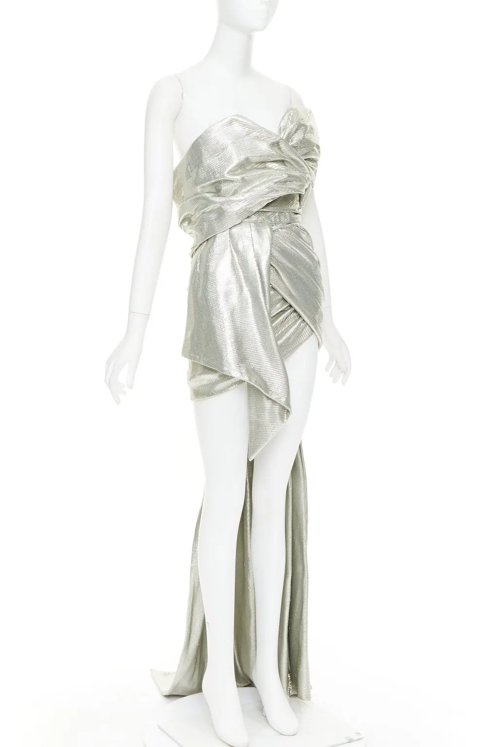 Alexandre Vauthier Green Dress Green Good - Inside View