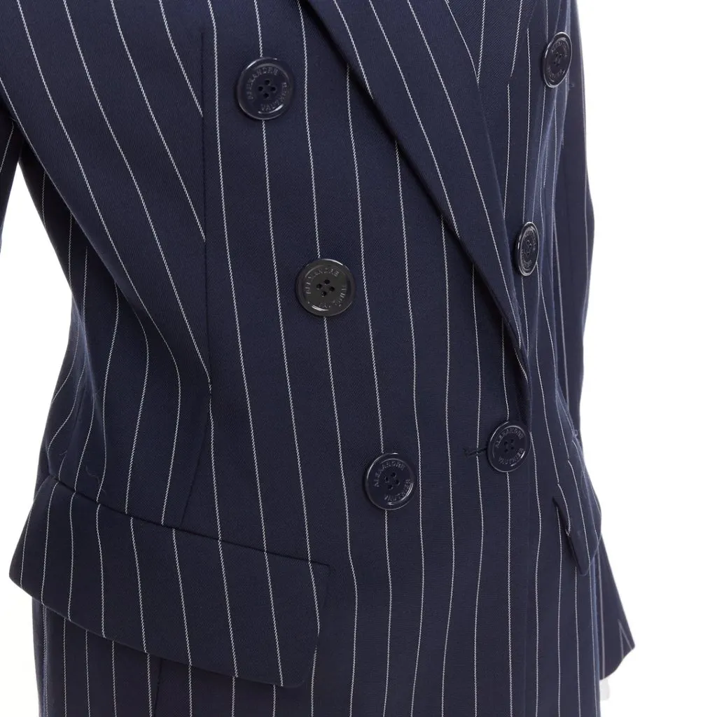 Alexandre Vauthier Navy Wool Jacket Navy Wool Very good - Back View