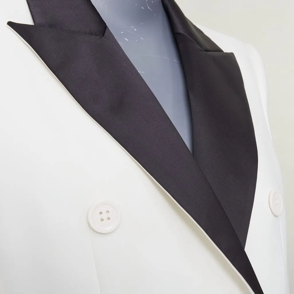 Alexandre Vauthier Ecru Jacket Ecru Fair - Back View