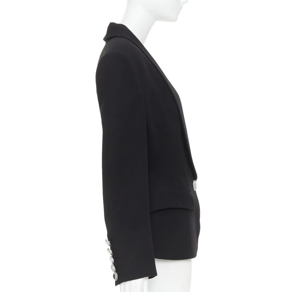 Alexandre Vauthier Black Wool Jacket Black Wool Very good - Box View
