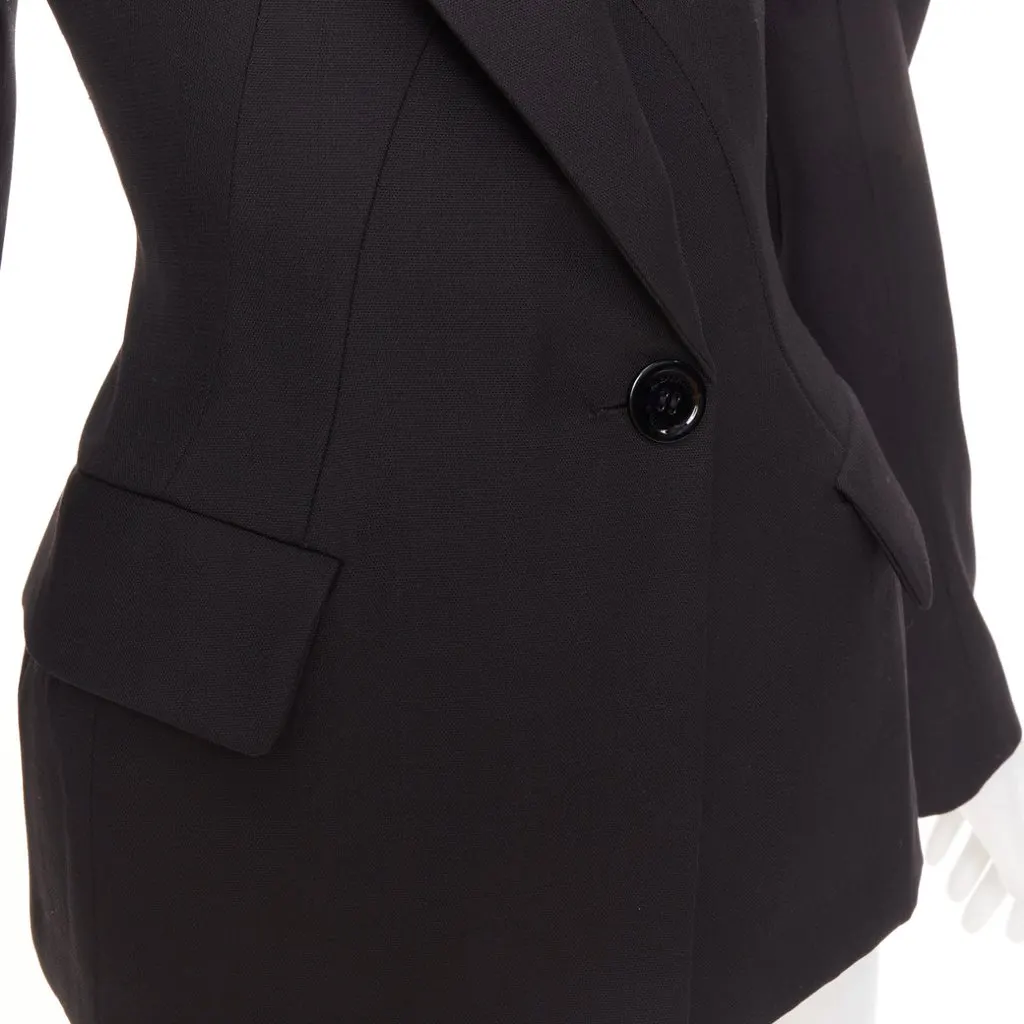Alexandre Vauthier Black Polyester Jacket Black Polyester Very good - Back View