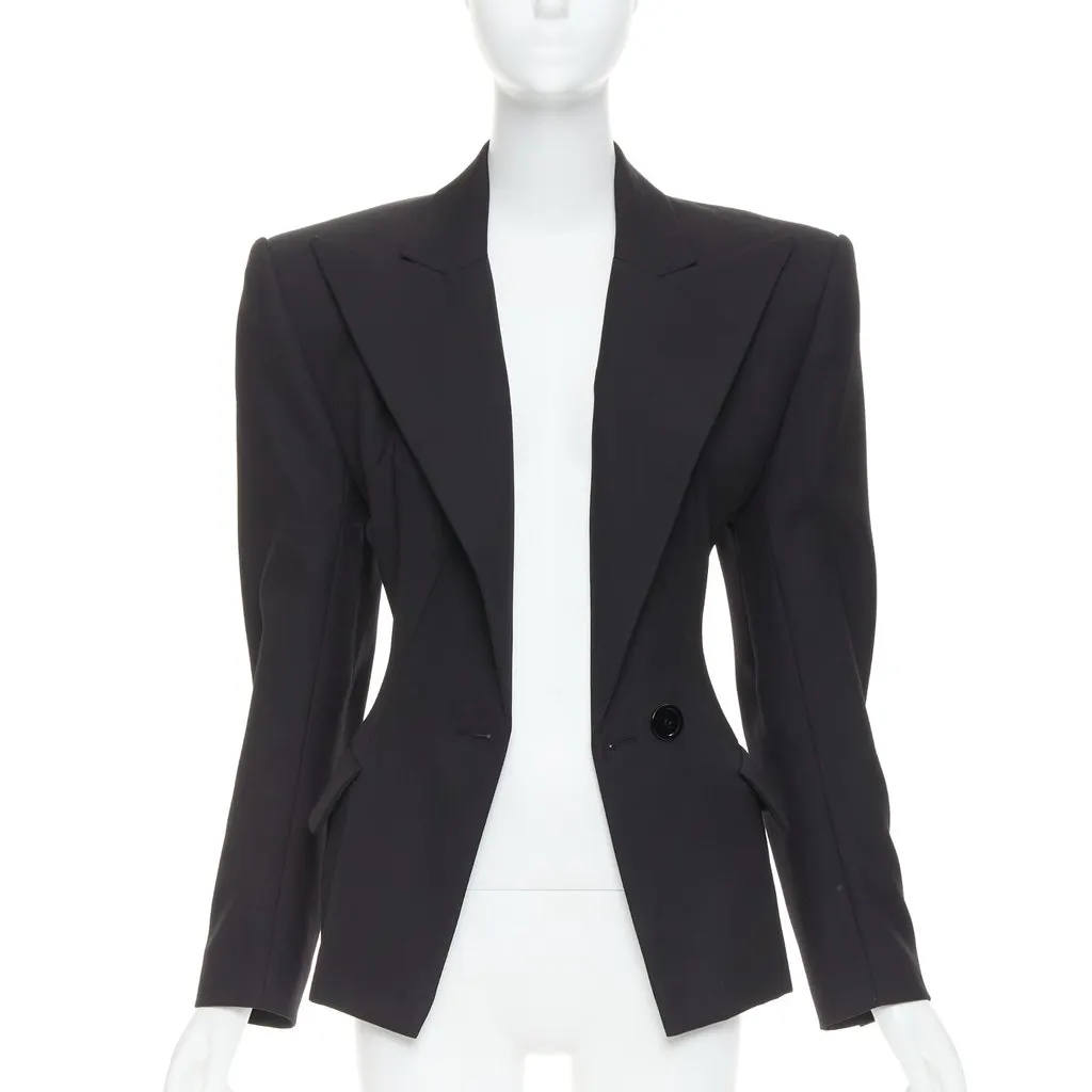 Alexandre Vauthier Black Polyester Jacket Black Polyester Very good - Inside View