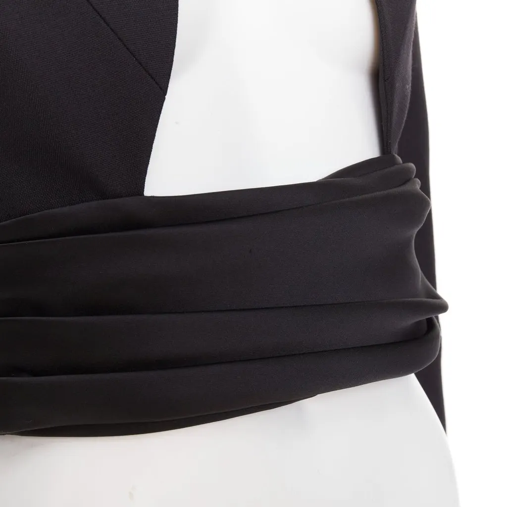 Alexandre Vauthier Black Wool Jacket Black Wool Very good - Back View
