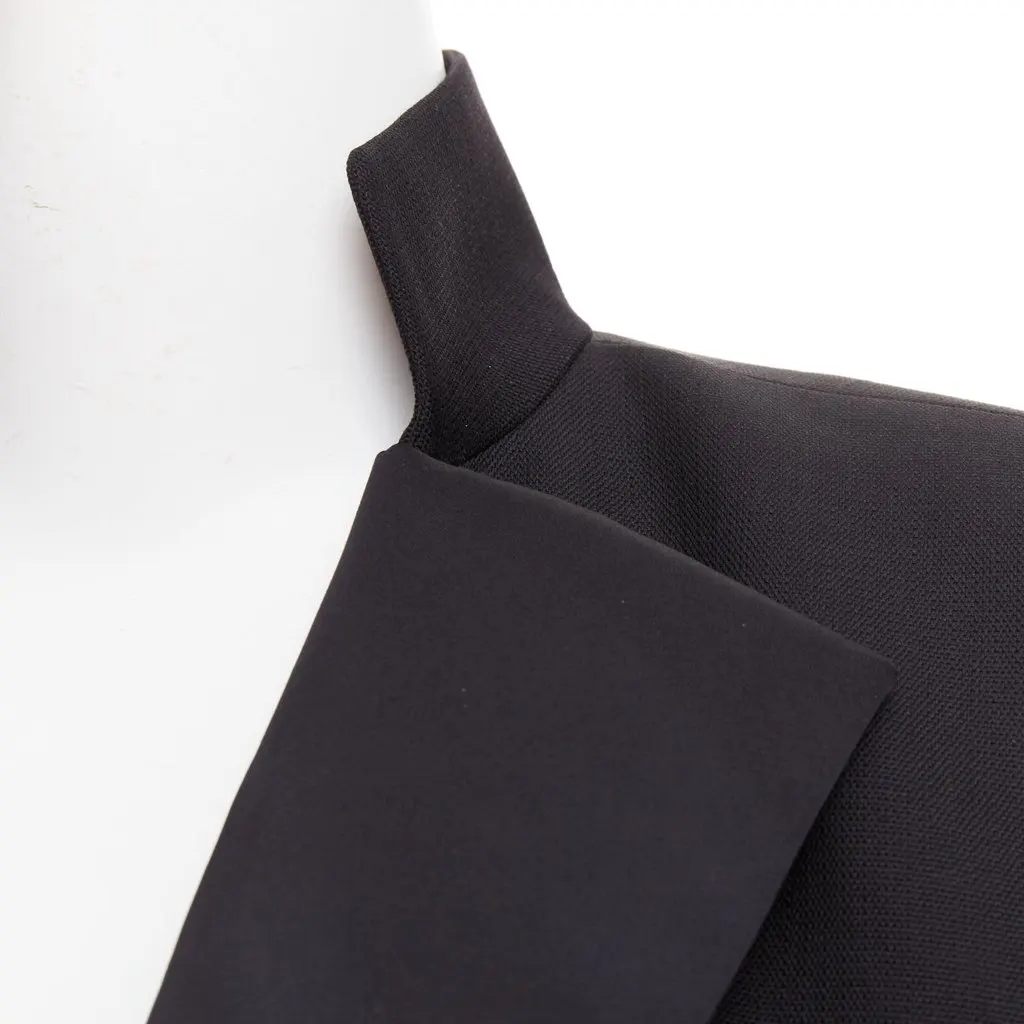 Alexandre Vauthier Black Wool Jacket Black Wool Very good - Back View