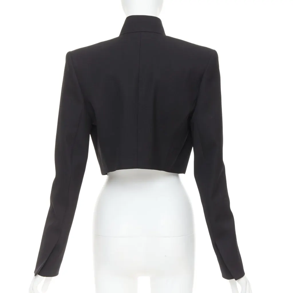 Alexandre Vauthier Black Wool Jacket Black Wool Very good - Box View