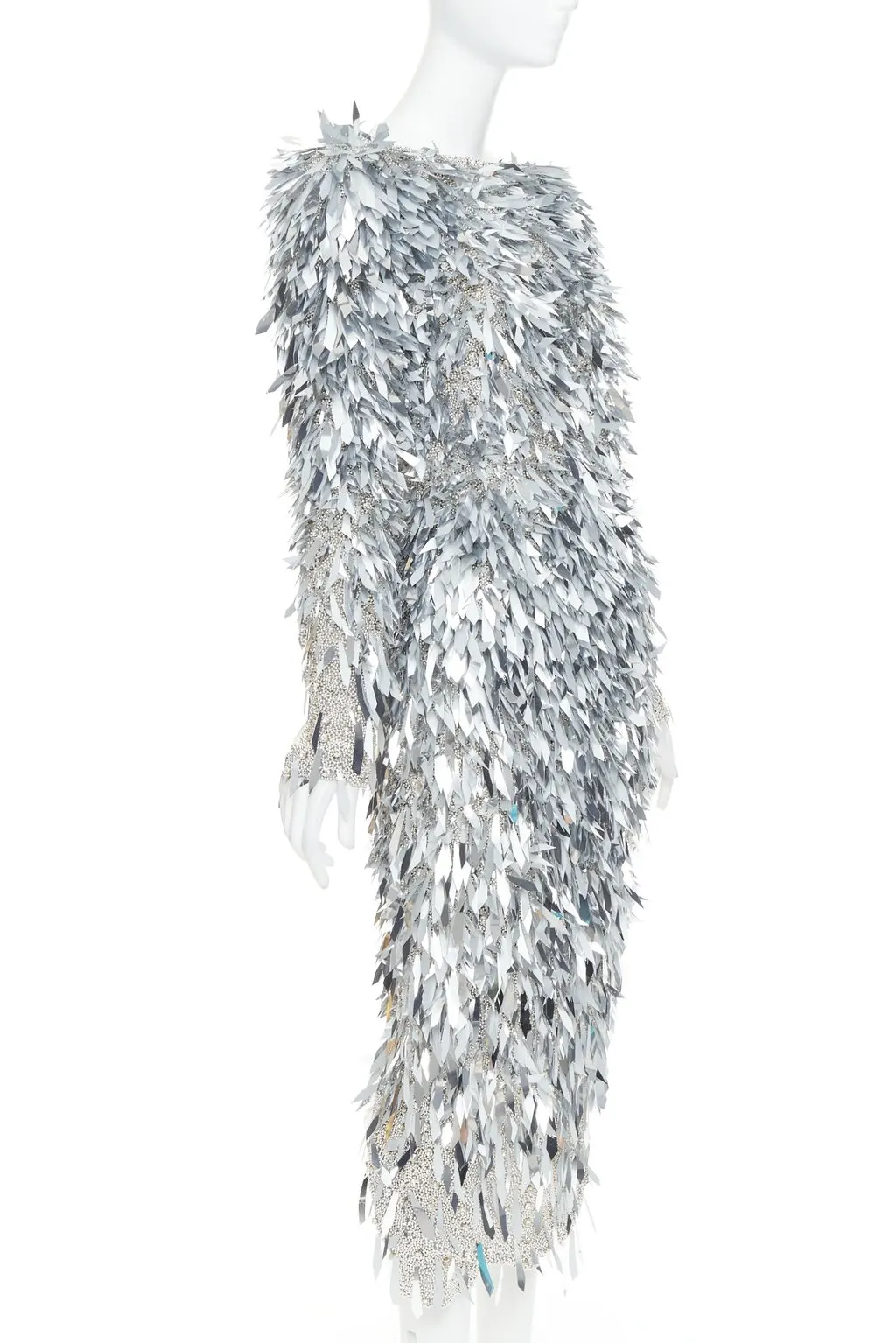 Alexandre Vauthier Silver Polyester Dress Silver Polyester Very good - Inside View
