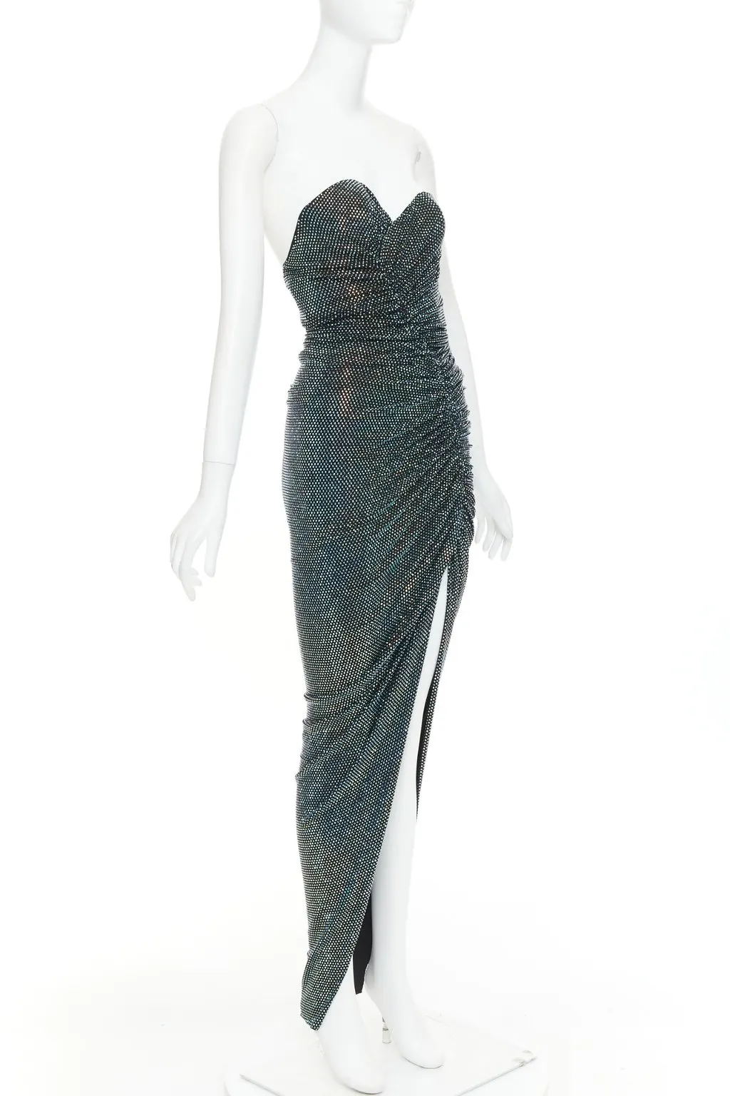 Alexandre Vauthier Black Dress Black Very good - Inside View
