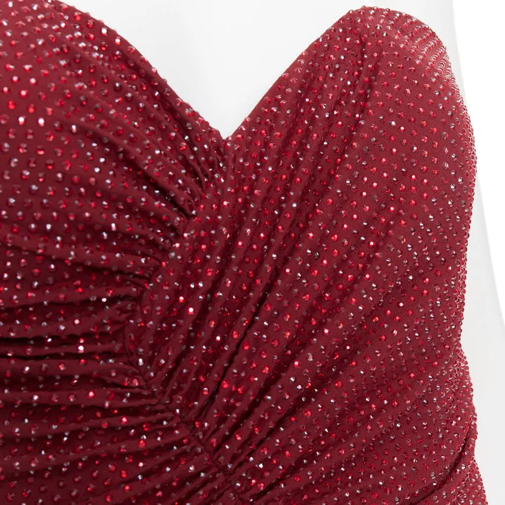 Alexandre Vauthier Red Viscose Dress Red Viscose Very good - Back View