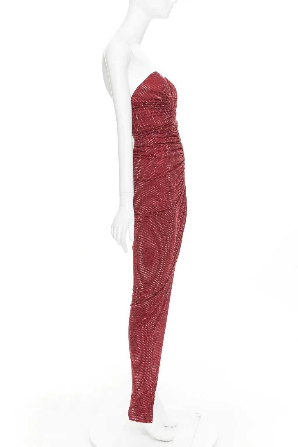 Alexandre Vauthier Red Viscose Dress Red Viscose Very good - Model View