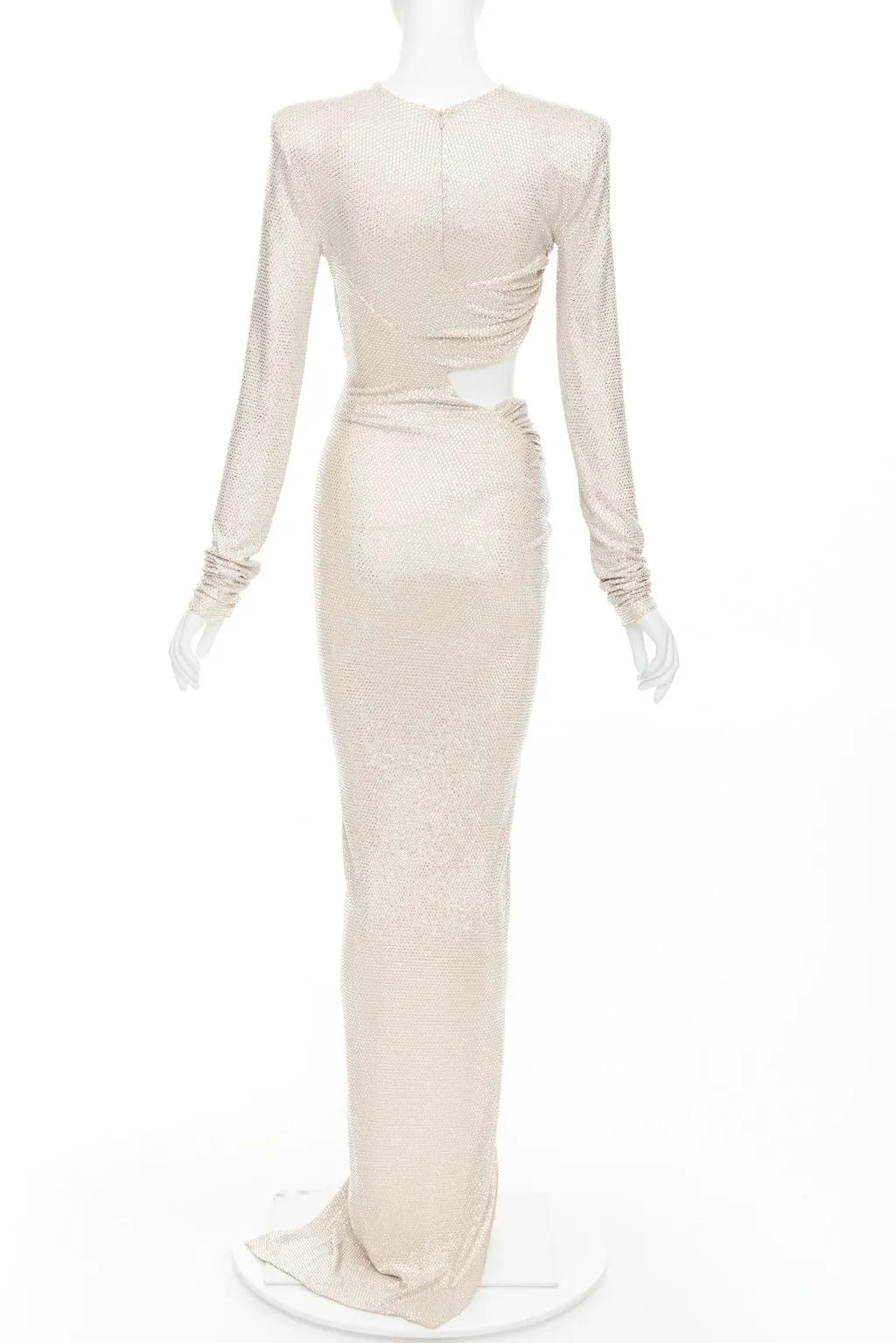 Alexandre Vauthier Beige Viscose Dress Beige Viscose Very good - Box View