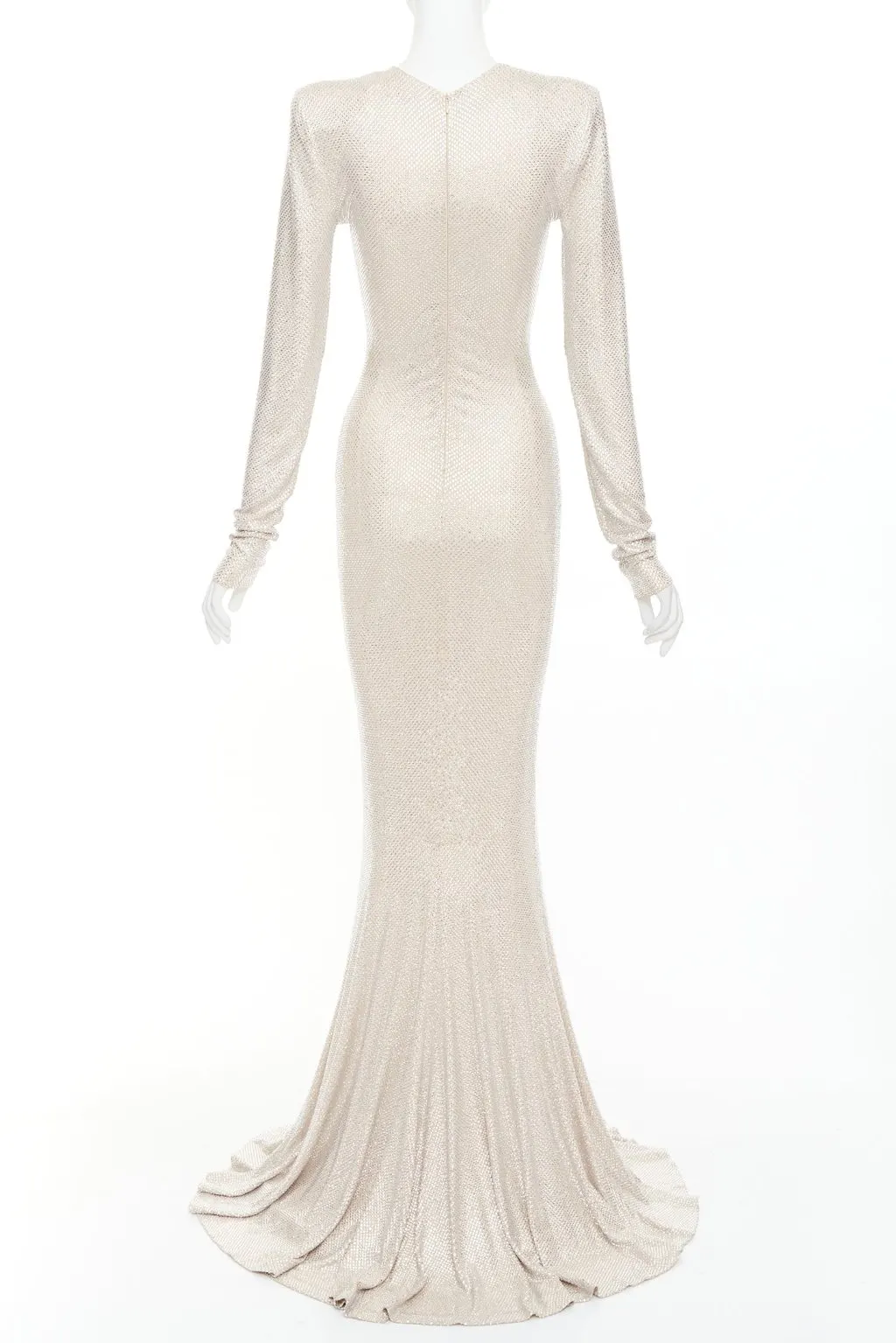 Alexandre Vauthier Beige Viscose Dress Beige Viscose Very good - Box View