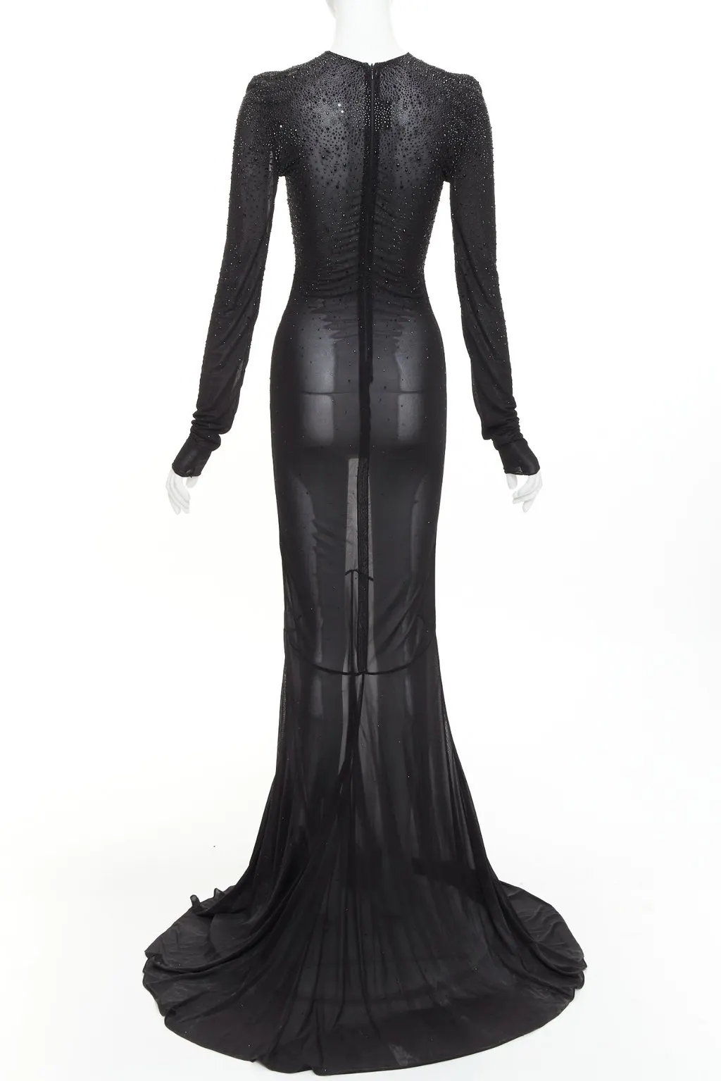 Alexandre Vauthier Black Viscose Dress Black Viscose Good - Box View