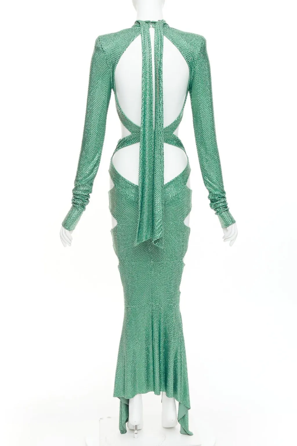 Alexandre Vauthier Green Dress Green Very good - Box View