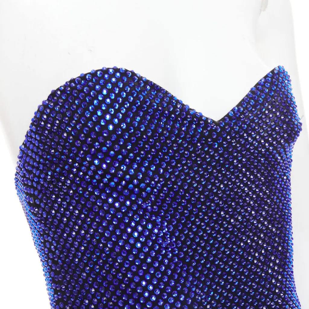 Alexandre Vauthier Blue Dress Blue Good - Back View