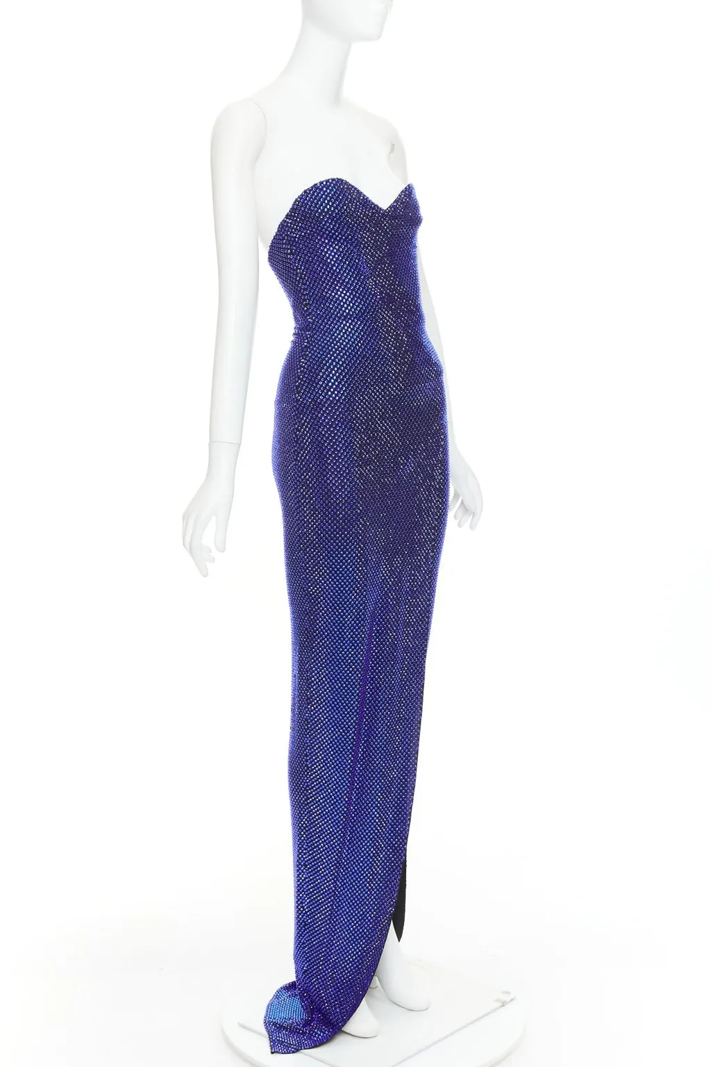 Alexandre Vauthier Blue Dress Blue Good - Inside View