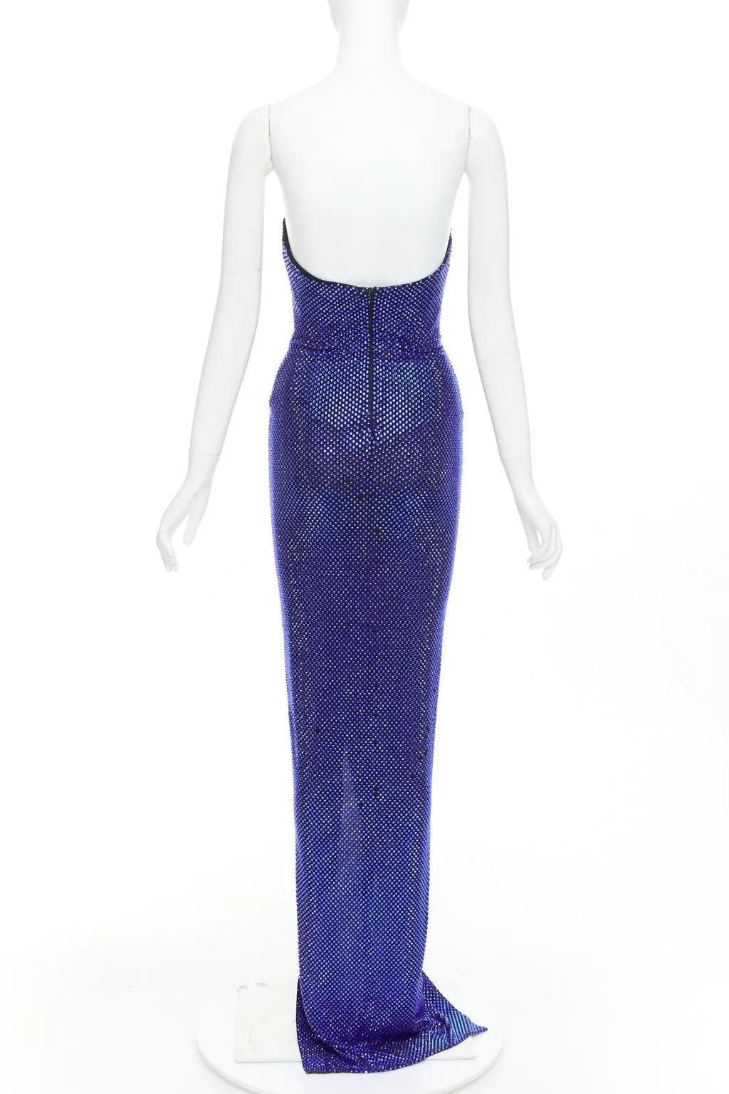Alexandre Vauthier Blue Dress Blue Good - Box View