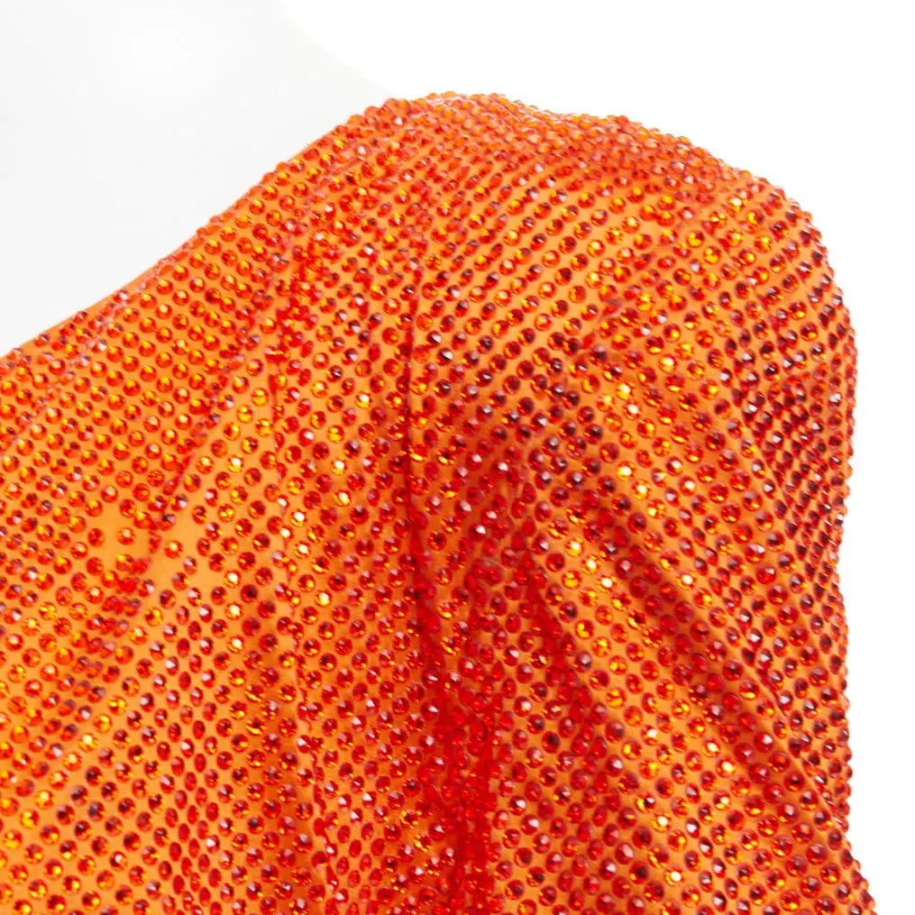 Alexandre Vauthier Orange Dress Orange Good - Back View