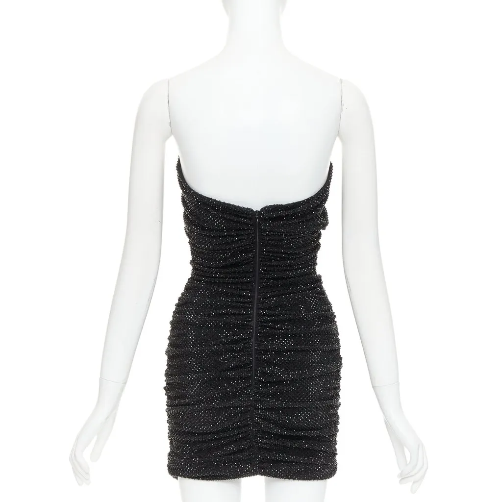 Alexandre Vauthier Black Viscose Dress Black Viscose Very good - Box View