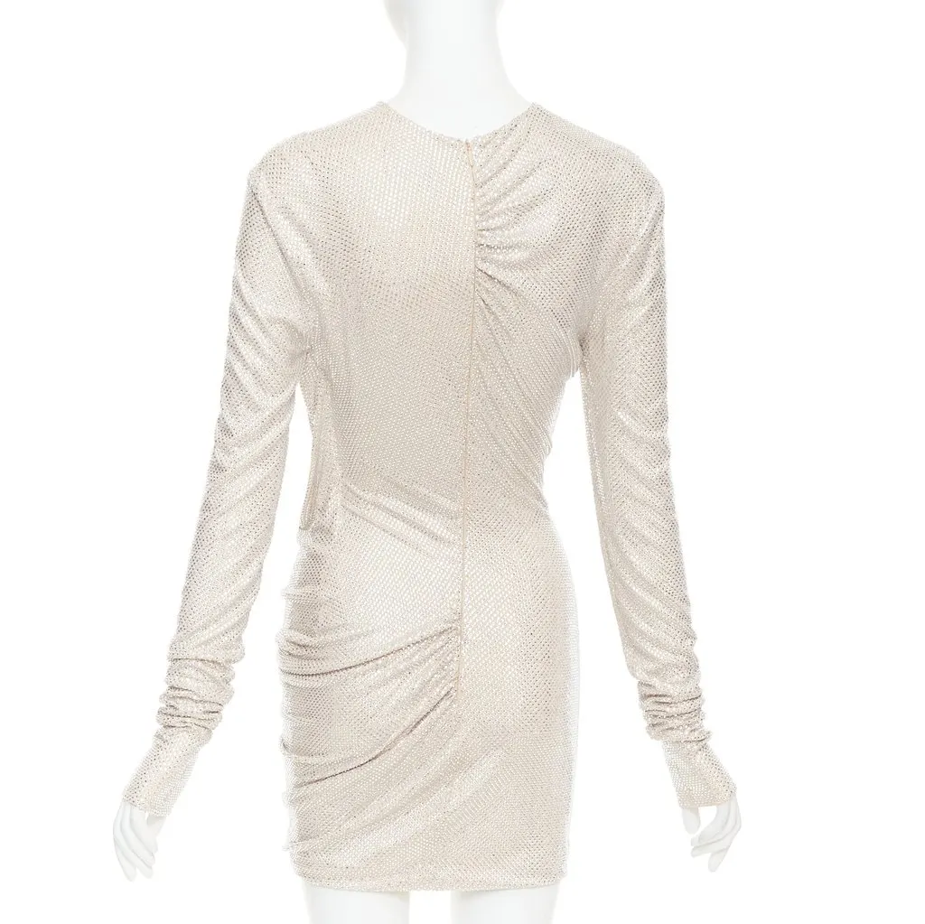 Alexandre Vauthier Beige Viscose Dress Beige Viscose Very good - Box View