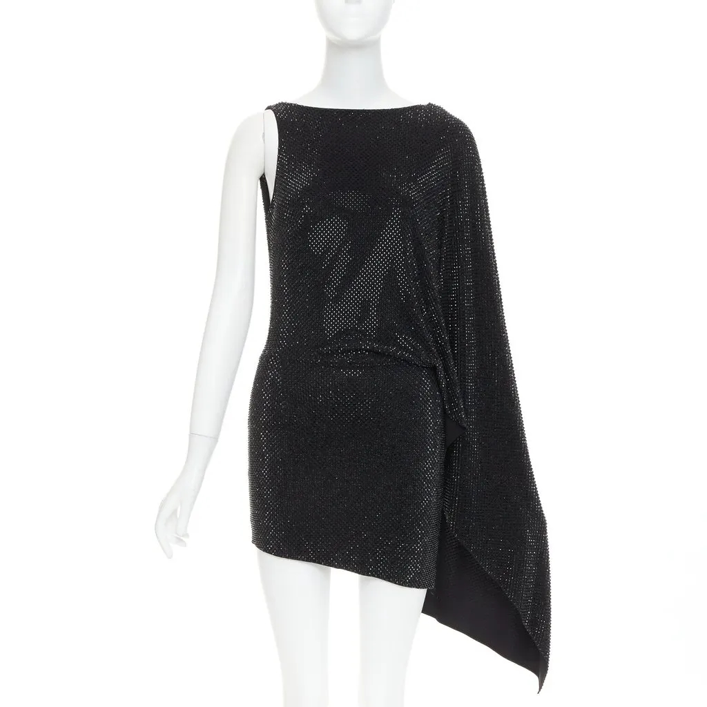 Alexandre Vauthier Black Polyester Dress Black Polyester Very good - Front View