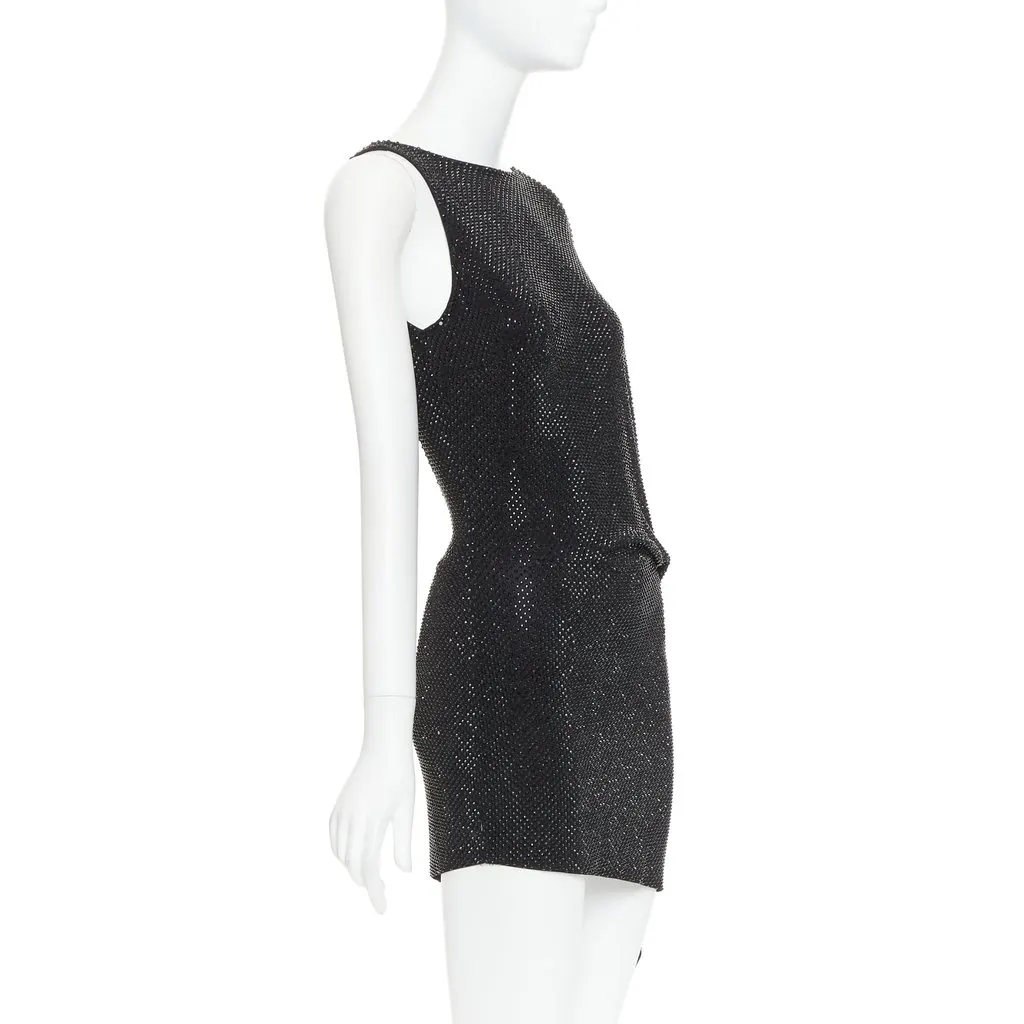 Alexandre Vauthier Black Polyester Dress Black Polyester Very good - Inside View