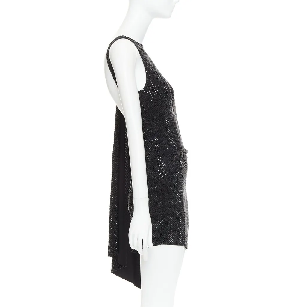 Alexandre Vauthier Black Polyester Dress Black Polyester Very good - Model View