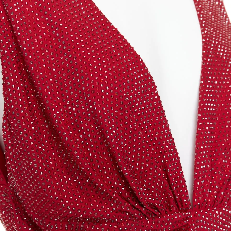 Alexandre Vauthier Red Viscose Dress Red Viscose Never worn, with tag - Back View