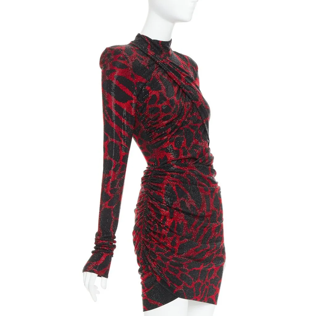 Alexandre Vauthier Red Polyester Dress Red Polyester Very good - Inside View