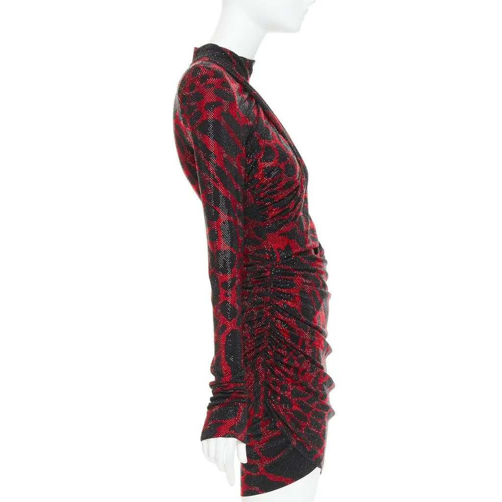 Alexandre Vauthier Red Polyester Dress Red Polyester Very good - Model View