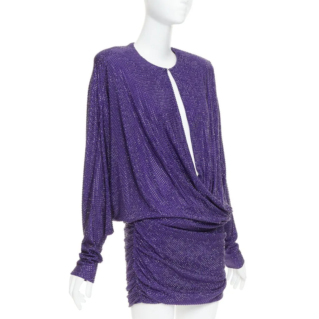 Alexandre Vauthier Purple Dress Purple Good - Inside View
