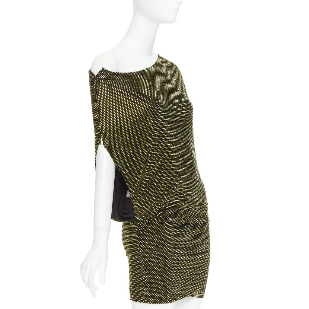 Alexandre Vauthier Black Dress Black Very good - Inside View