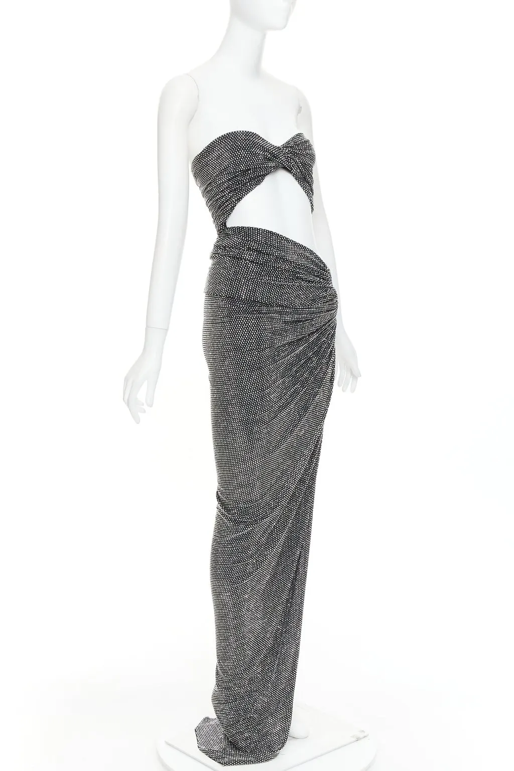 Alexandre Vauthier Silver Viscose Dress Silver Viscose Very good - Inside View
