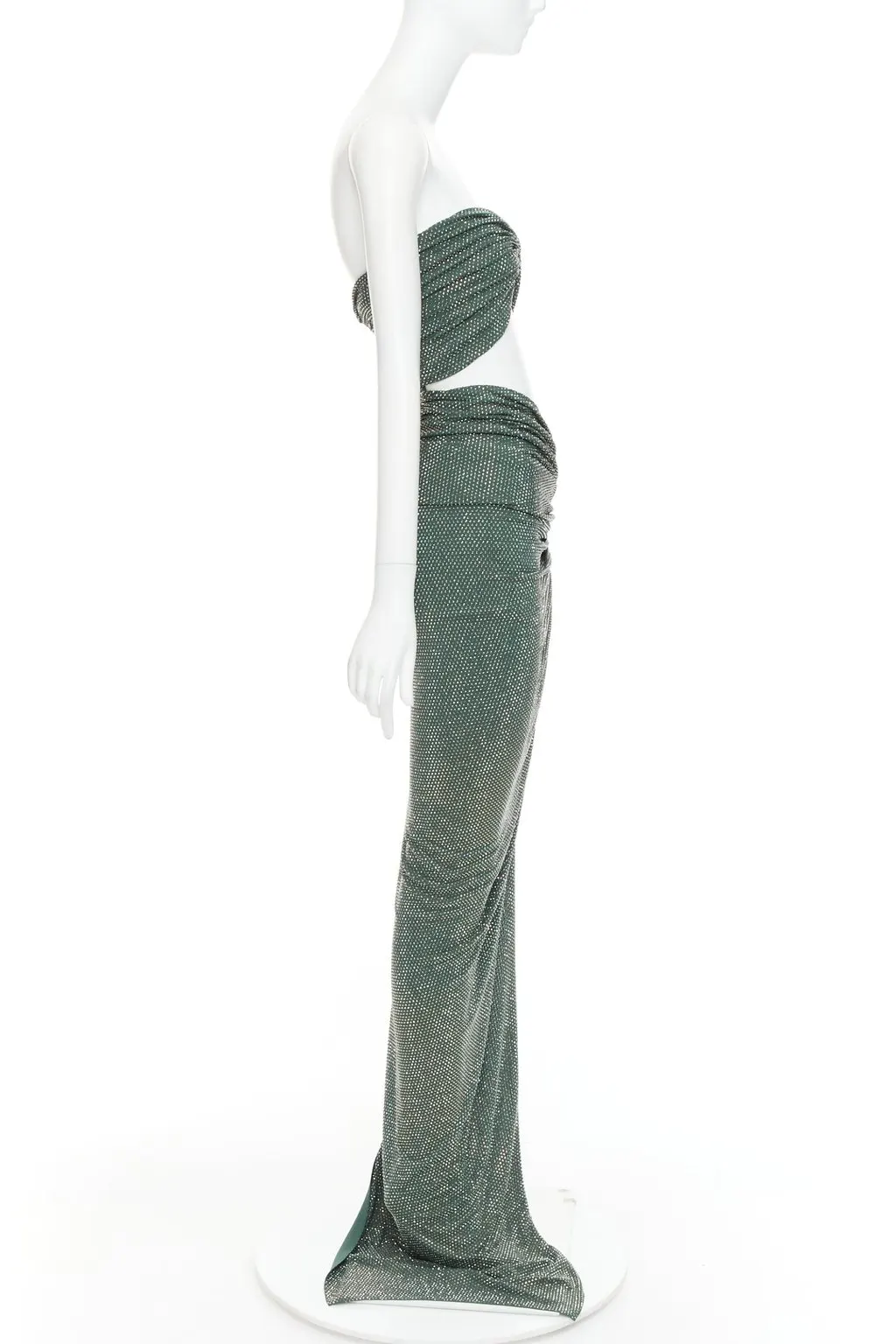 Alexandre Vauthier Green Dress Green Very good - Model View