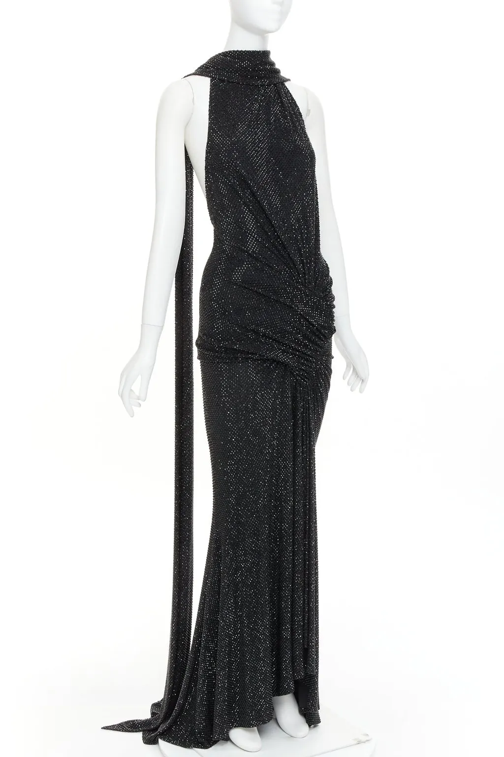 Alexandre Vauthier Black Dress Black Very good - Front View
