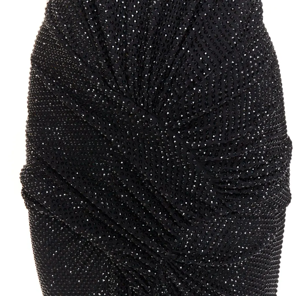 Alexandre Vauthier Black Dress Black Very good - Back View