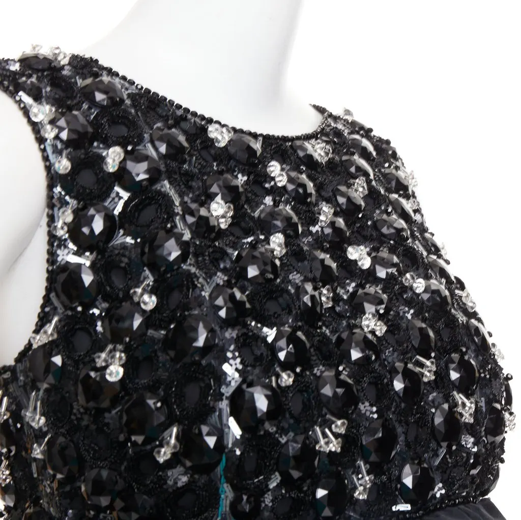 Alexandre Vauthier Black Silk Dress Black Silk Very good - Back View